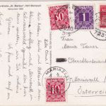 BRD - 30 Pfg. Brandenburger Tor Karte n. ÖSTERREICH Mariazell 3.7.71 - Nachporto