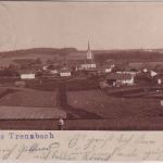 Bayern - Trennbach (Gangkofen) Ortsansicht priv. Foto-AK gelaufen 1901