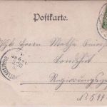 Bayern - Trennbach (Gangkofen) Ortsansicht priv. Foto-AK gelaufen 1901