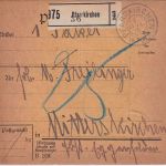 Bayern - Pfarrkirchen 1916 unfreie Paketkarte n. Hirschhorn - 25 Pfg. Nachporto
