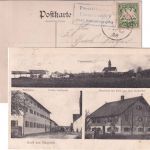 Bayern - Posthilfstelle Emmendorf T. Haidenberg Ra3 Ansichtskarte Galgweis 1908
