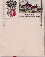 Bayern - Regen Turnhallenbau fabr. "Baustein"-Karte ungelaufen ca. 1910