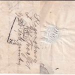 Bayern - Regensburg 20. Jan 1845 Portobrief n. Dörflas b. Redwitz - mit Inhalt