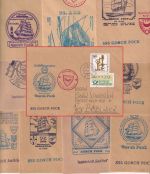 BRD - Bundesmarine Segelschulschiff Gorch Fock 11 Belege/versch. Cachets 1979/86