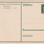 DR - 8 Pfg. Beethoven Sonderganzsache 100 J. Briefpostamt Berlin C2 1927 ungebr.