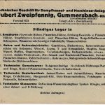 DR-Infla - 200 Mio. Korbdeckel Drucksache Gummersbach - Altbach 8.11.23