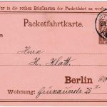 Berlin - Omnibus- u. Paketfahrt-AG 2 Pfg. Ganzsache/Ortskarte 21.7.81