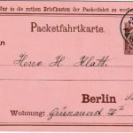Berlin - Omnibus- u. Paketfahrt-AG 2 Pfg. Ganzsache/Ortskarte 26.5.81