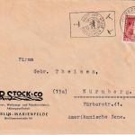 Berlin - 24 Pfg. Stephan Brief Berlin SW11 - Nürnberg 4.5.49