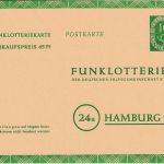 BRD - 10 Pfg. Posthorn Funklotterie Ganzsache ungebraucht