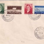 Norwegen - 100. Geburtstag Nordraak Satz FDC Oslo 12.6.42
