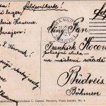 Österreich - Sarajevo KuK Militärpost Feldpostkarte n. Budweis 23.12.14