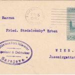 Bosnien & Herz. - 5 H. Mochee Ganzsache KuK Milit. Post Sarajevo - Wien 1916