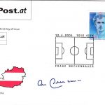 Österreich - 75 C. Franz Beckenbauer FDC m. Originalunterschrift ESST Wien 2006