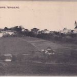 Bayern - Breitenberg Ortsansicht sw-AK ungelaufen ca. 1910