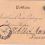 Bayern - Schmidham (Ruhstorf) sw-Mehrbild-AK gelaufen 1901