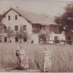 Bayern - Tettenweis Bauernhof private Foto-AK gelaufen 1915