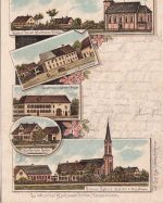 Bayern - Regenstauf 31. MAI Aushilfs-Ra2 Farblitho Königsbrunn 1900
