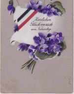 Bayern - Abensberg 1915 K2 Feldpostkarte n. Straßburg