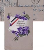 Bayern - Abensberg 1915 K2 Feldpostkarte n. Straßburg