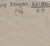 All.Bes. - Pleystein 10.5.46 Gebühr bezahlt RM/Rpf. Brief n. Bad Nauheim
