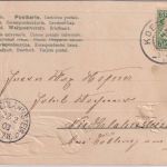 Bayern - Koetzting 21. DEZ 03 Reserve-K2 Weihnachtskarte n. Niederlahnstein