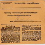 DR-Infla - 2 1/2 M. By-Abschied/DR Einschreibe-Paketkarte Cham Opf. 2 1920