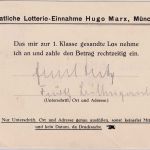DR - Fürth (Bayern) 2A Stadtpoststelle-Ra1 Drucksachenkarte n. München - R!