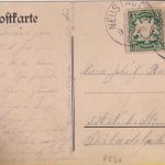 Bayern - Neustadt a/A. 22. Mittelfränl. Bundesschießen sw-AK n. USA 1908