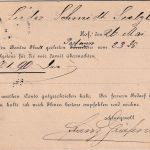 Bayern - 5 Pfg. Wappen Wz.2 a-Farbe ! Karte Hof 26/5 - Sulzbach 1879