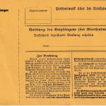 Bayern - 25 Pfg. Luitpold Soldaten-Paketkarte ins Feld Neumarkt a/R 28. NOV 1914