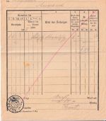 Bayern - Auerbach i. Opf. 12. Dez. 04 K2 Zeitungsbestellungsquittung