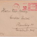 DR - Berlin SW68 1933 4 Pfg. AFS "Deutsche Buch-Gemeinschaft" Drucksachenbrief