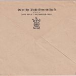 DR - Berlin SW68 1933 4 Pfg. AFS "Deutsche Buch-Gemeinschaft" Drucksachenbrief