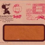 DR - Berlin-Tempelhof 1933 12 Pfg. AFS "Sarotti Ostereier" Drucksachenbrief