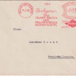 DR - Berlin-Weissensee 1930 5 Pfg. AFS "Trumph Pralinen" Drucksache n. Neukirch