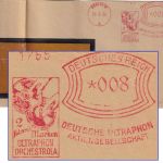 DR - Berlin W8 1930 8 Pfg. AFS "Deutsche Ultraphon AG" Ortsbrief/Fensterkuvert