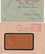 DR - Berlin-Wilmersdorf 1929/34 4 versch. AFS "Reichsversicherungsanstalt"