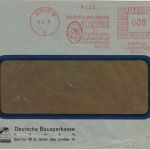 DR - Berlin W8 1931 8 Pfg. AFS "Deutsche Bausparkasse" Ortsbrief