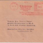 DR - Berlin W57 1933 5 Pfg. AFS "Berufsvertretung DRP" Drucksachenbrief