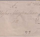Bayern - Schindellohe 5/12 HKS 3 Kr. Wappen gez. Brief n. Fürth b. Nürnberg 1872