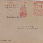 DR - Berlin-Schöneberg 1931 15 Pfg AFS "Mix & Gennest" Brief n. Leipzig