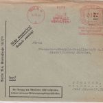 DR - Berlin N4 1929 15 Pfg AFS "Helft Unfälle verhüten" Brief n. München