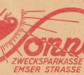 DR - Berlin W15 1931 15 Pfg. AFS "Sonne Zwecksparkasse AG" Fensterkuvert
