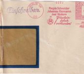 DR - Berlin SW68 1932 42 Pfg. AFS "Dt-. Lichtspielsyndikat" Einschreibebrief