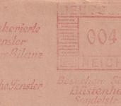 DR - Berlin SW19 1935 4 Pfg. AFS "Schaufenster" Drucksachenbrief . Bischofswerda