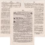 Bayern - Bamberg 1846 "Tag-Blatt" (4-seitig)