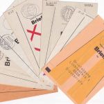 BRD - Lichtenfels 7 versch. Brief-/Päckchenbundzettel 1991