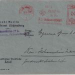 DR - Berlin-Lichtenberg 1935 8 Pfg. AFS "NS-Volkswohlfahrt" Ortsbrief