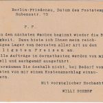 DR - Berlin-Schöneberg 28.3.27 3 Pfg. Postfreistempel Ortsdrucksache